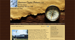 Desktop Screenshot of americancapitalpartners.com